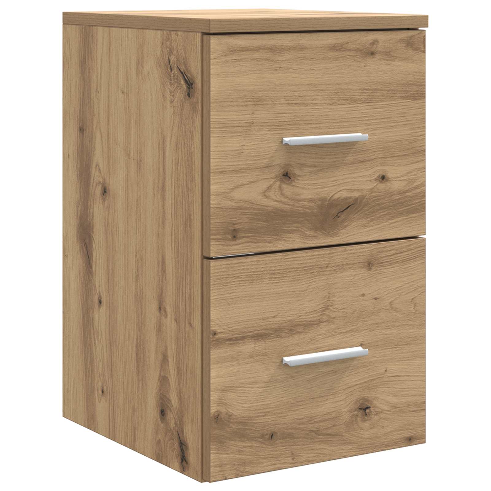 Badkamermeubelset 5 pcs Artisanaal eiken Bewerkt hout en glas is nu te koop bij PeponiXL, paradijselijk wonen!