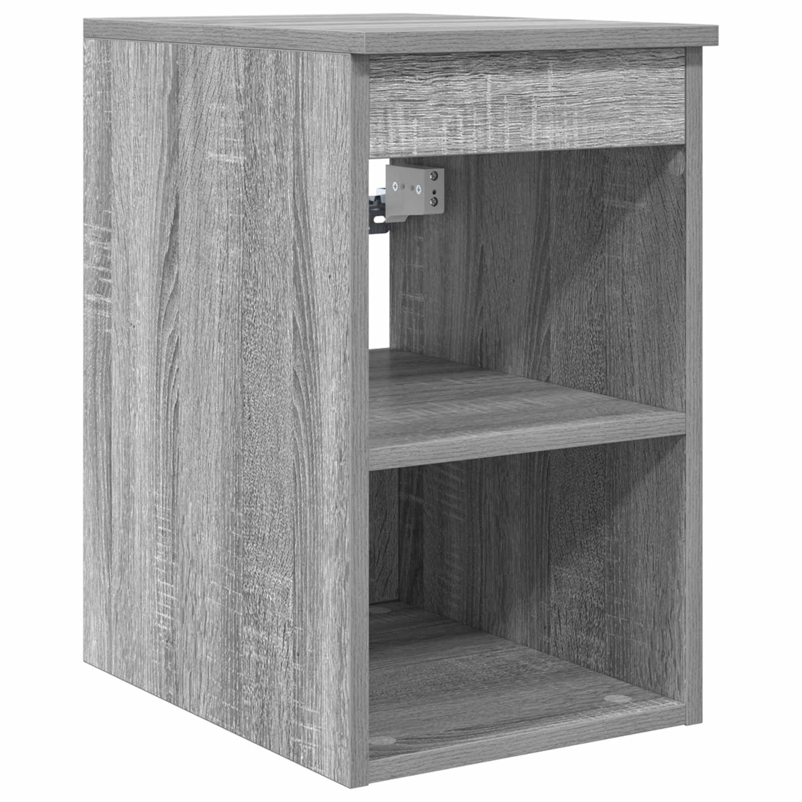 Badkamermeubelset 5 pcs Grijs Sonoma Bewerkt hout en glas is nu te koop bij PeponiXL, paradijselijk wonen!