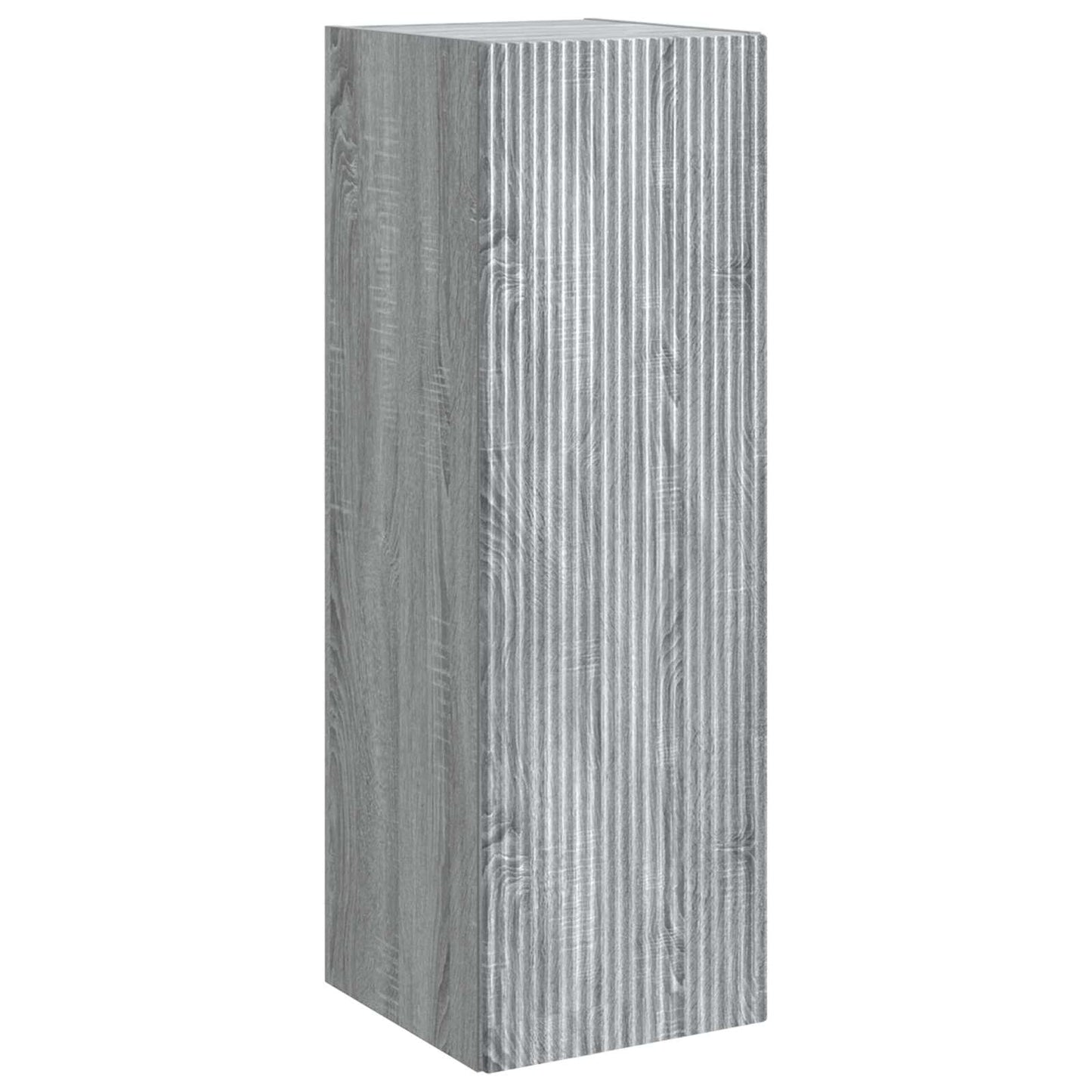 Badkamermeubelset 6 pcs Grijs Sonoma Bewerkt hout en glas is nu te koop bij PeponiXL, paradijselijk wonen!