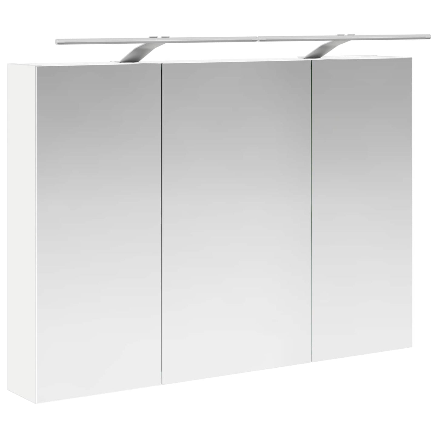 Badkamermeubelset 6 pcs Wit Bewerkt hout en glas is nu te koop bij PeponiXL, paradijselijk wonen!