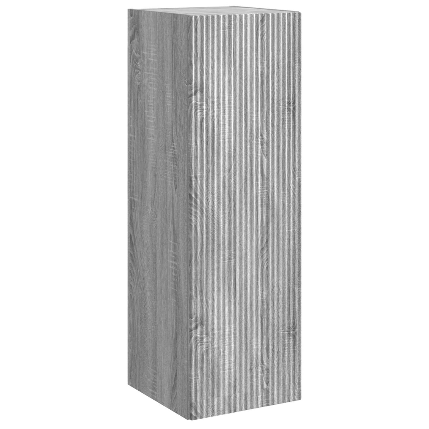 Badkamermeubelset 5 pcs Grijs Sonoma Bewerkt hout en glas is nu te koop bij PeponiXL, paradijselijk wonen!
