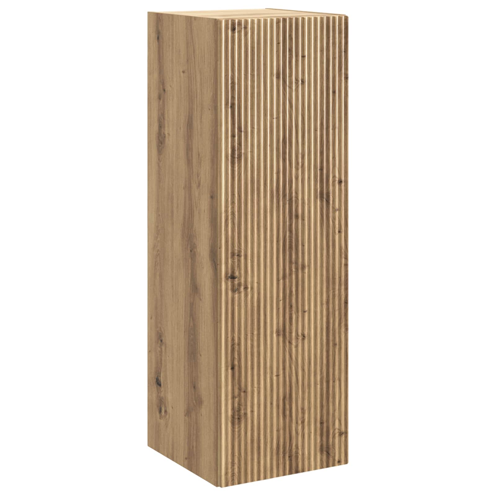 Badkamermeubelset 5 pcs Artisanaal eiken Bewerkt hout en glas is nu te koop bij PeponiXL, paradijselijk wonen!