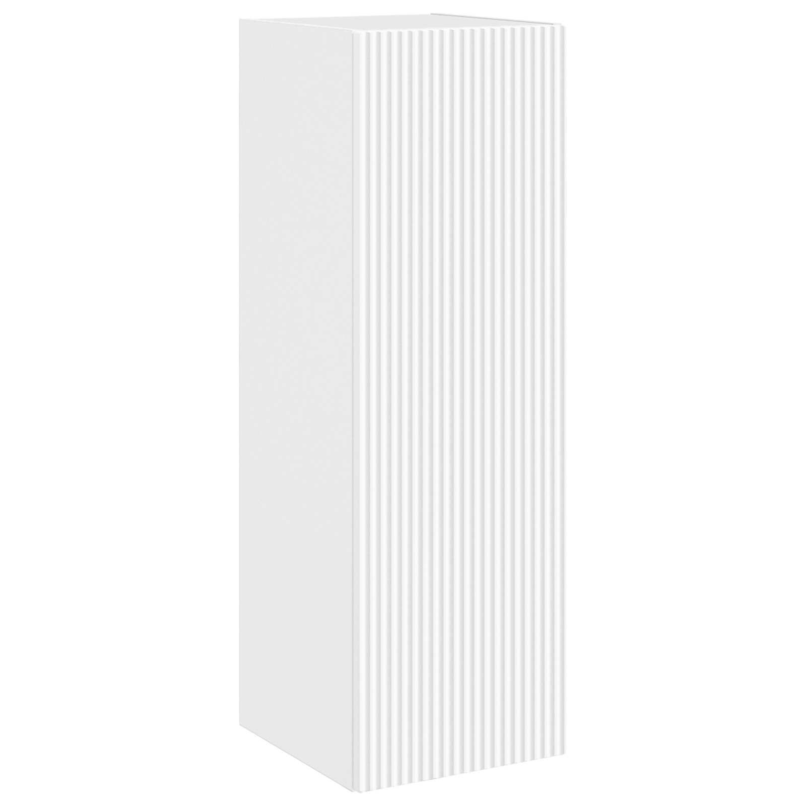 Badkamermeubelset 5 pcs Wit Bewerkt hout en glas is nu te koop bij PeponiXL, paradijselijk wonen!