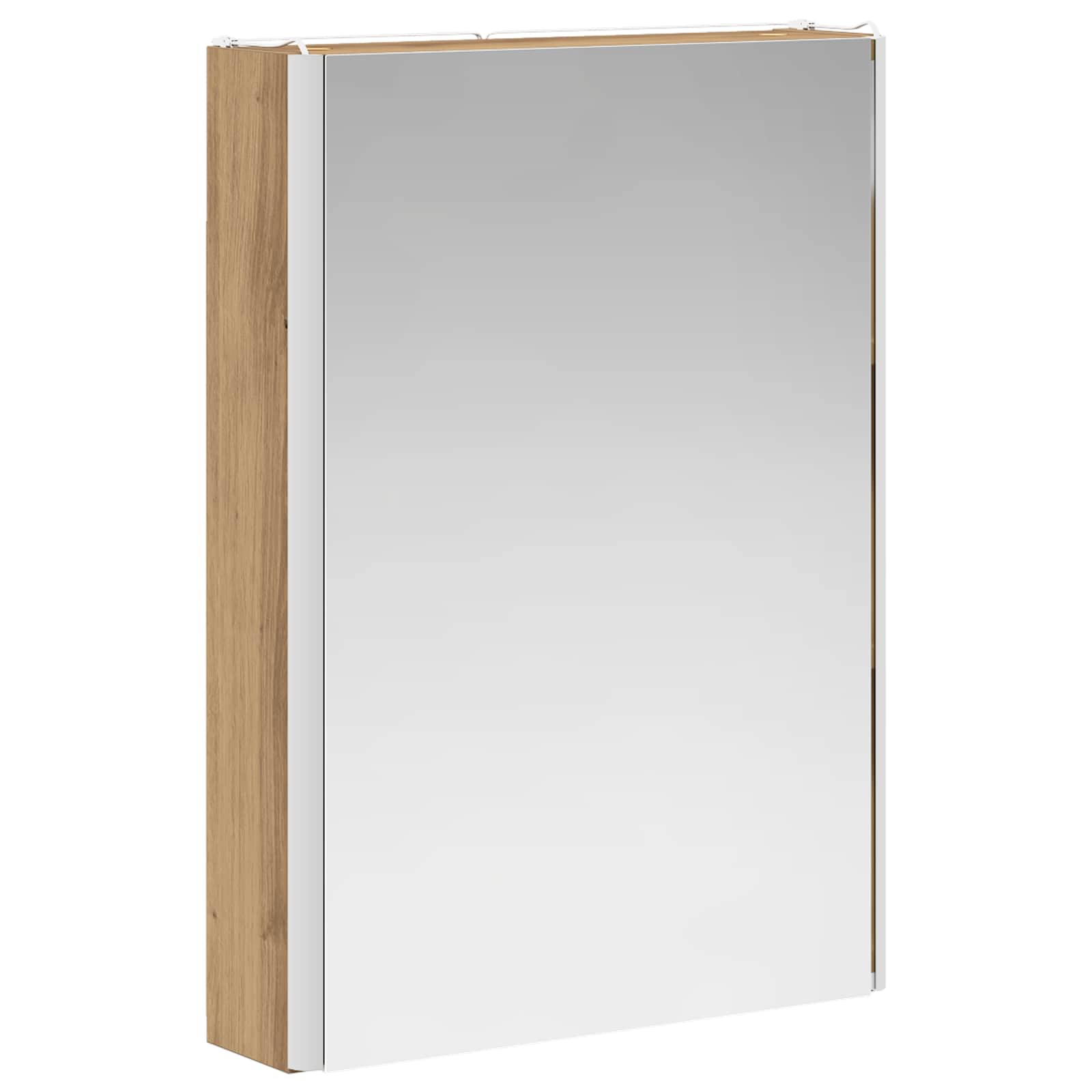 Badkamerkastenset 5 pcs Artisanaal eiken 43 x 11,5 x 60,5 cm is nu te koop bij PeponiXL, paradijselijk wonen!