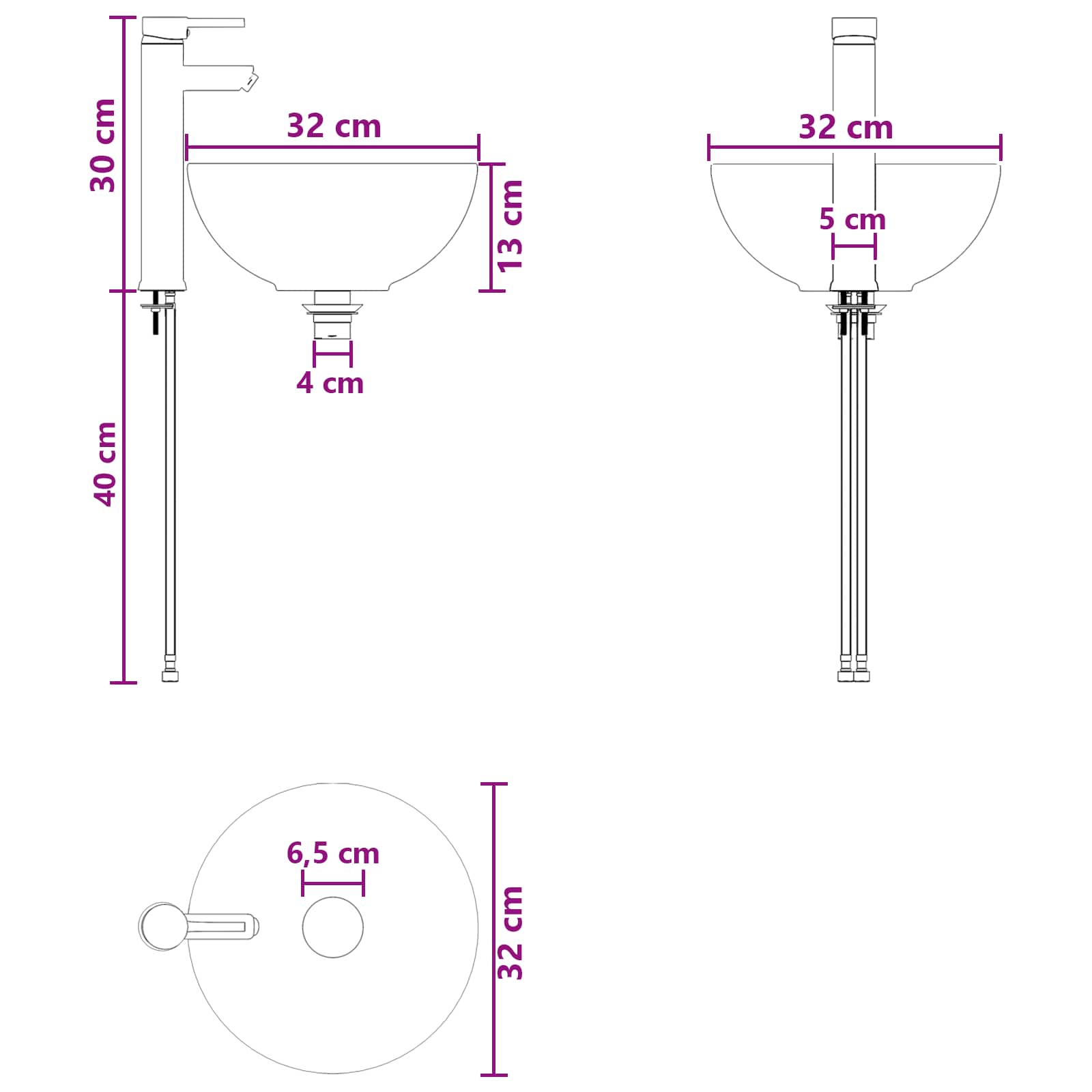 Badkamerkastenset 4 pcs Oud hout 40 x 10,5 x 60,5 cm is nu te koop bij PeponiXL, paradijselijk wonen!