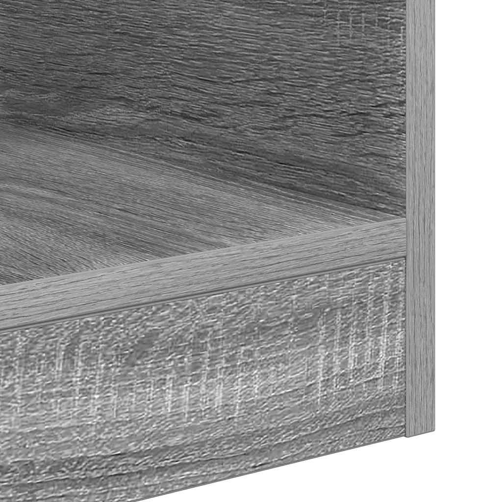 Bijzettafel Grijs Sonoma 30,5 x 30 x 45 cm Bewerkt hout is nu te koop bij PeponiXL, paradijselijk wonen!