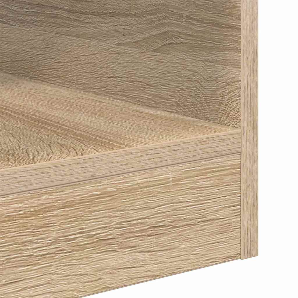 Bijzettafel 2 pcs Sonoma Eiken 40,5 x 40 x 45 cm Bewerkt hout is nu te koop bij PeponiXL, paradijselijk wonen!