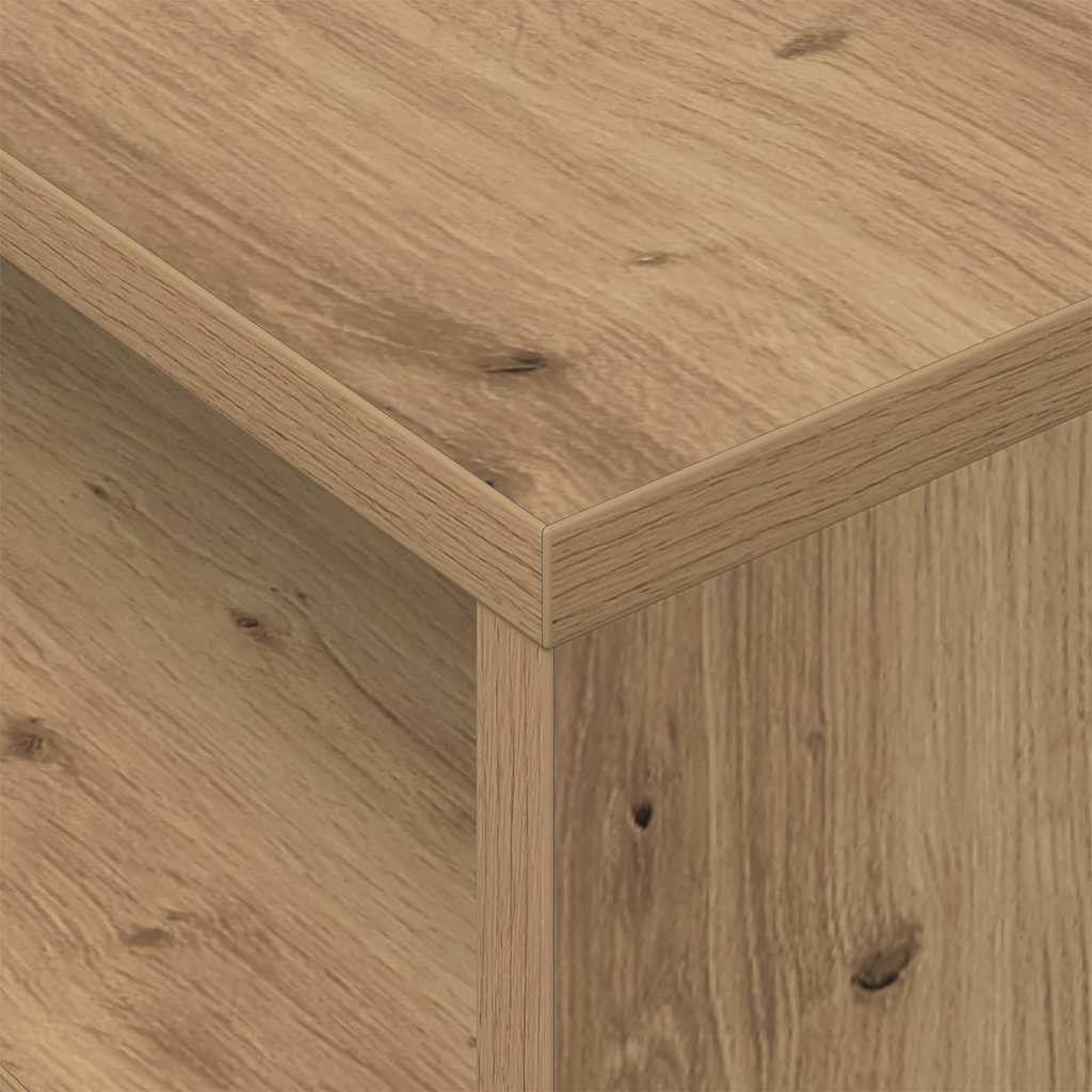 Bijzettafel Artisan Eiken 40,5 x 40 x 45 cm Bewerkt hout is nu te koop bij PeponiXL, paradijselijk wonen!