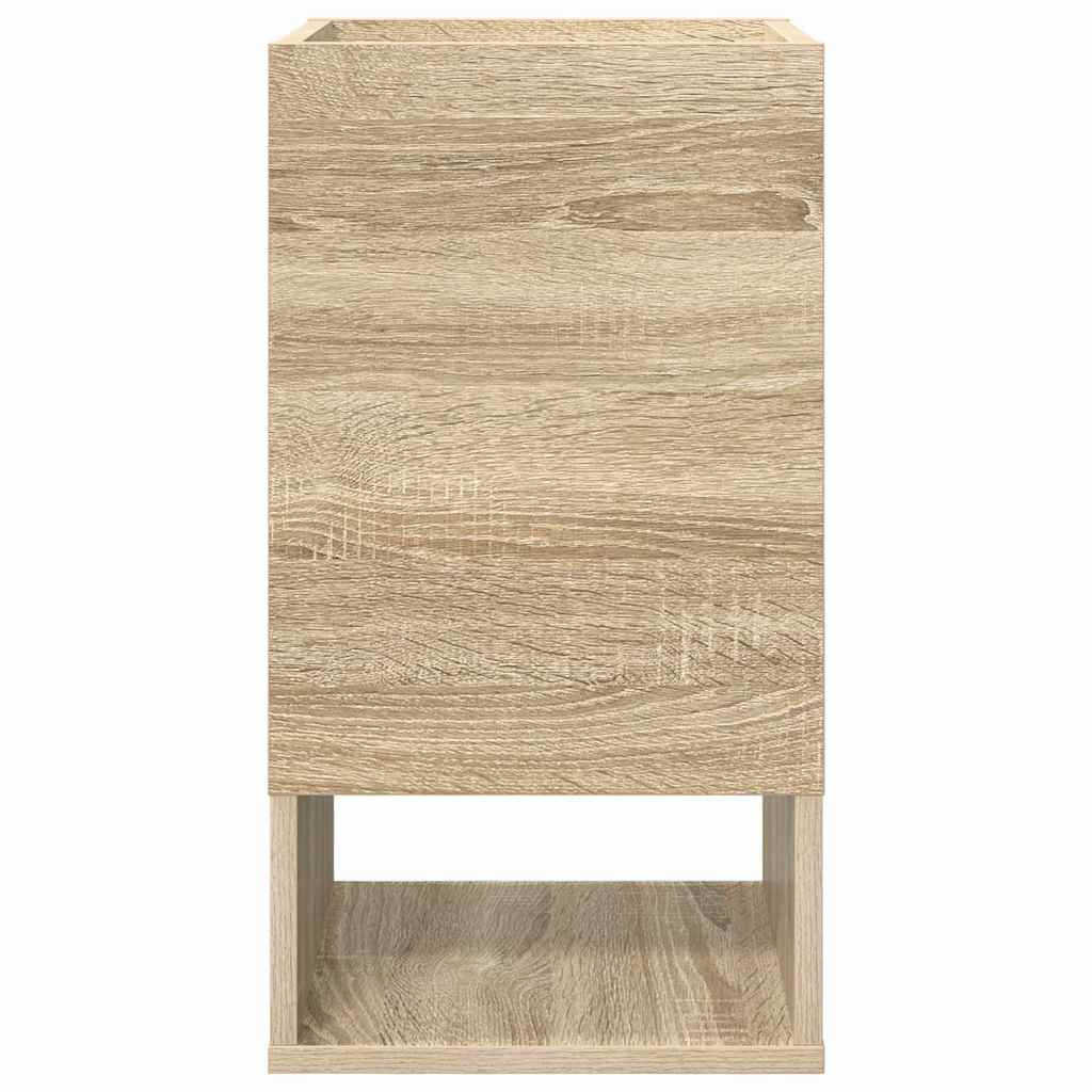 Bijzettafel 2 pcs Sonoma Eiken 30 x 30 x 56 cm Bewerkt hout is nu te koop bij PeponiXL, paradijselijk wonen!