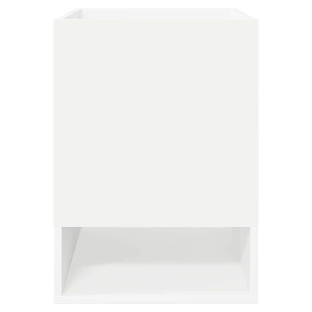 Bijzettafel 2 pcs Wit 40 x 40 x 56 cm Bewerkt hout is nu te koop bij PeponiXL, paradijselijk wonen!