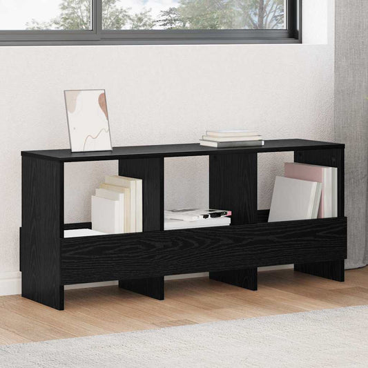 Tijdschrift Rek Zwart Eiken 102 x 30 x 45 cm is nu te koop bij PeponiXL, paradijselijk wonen!