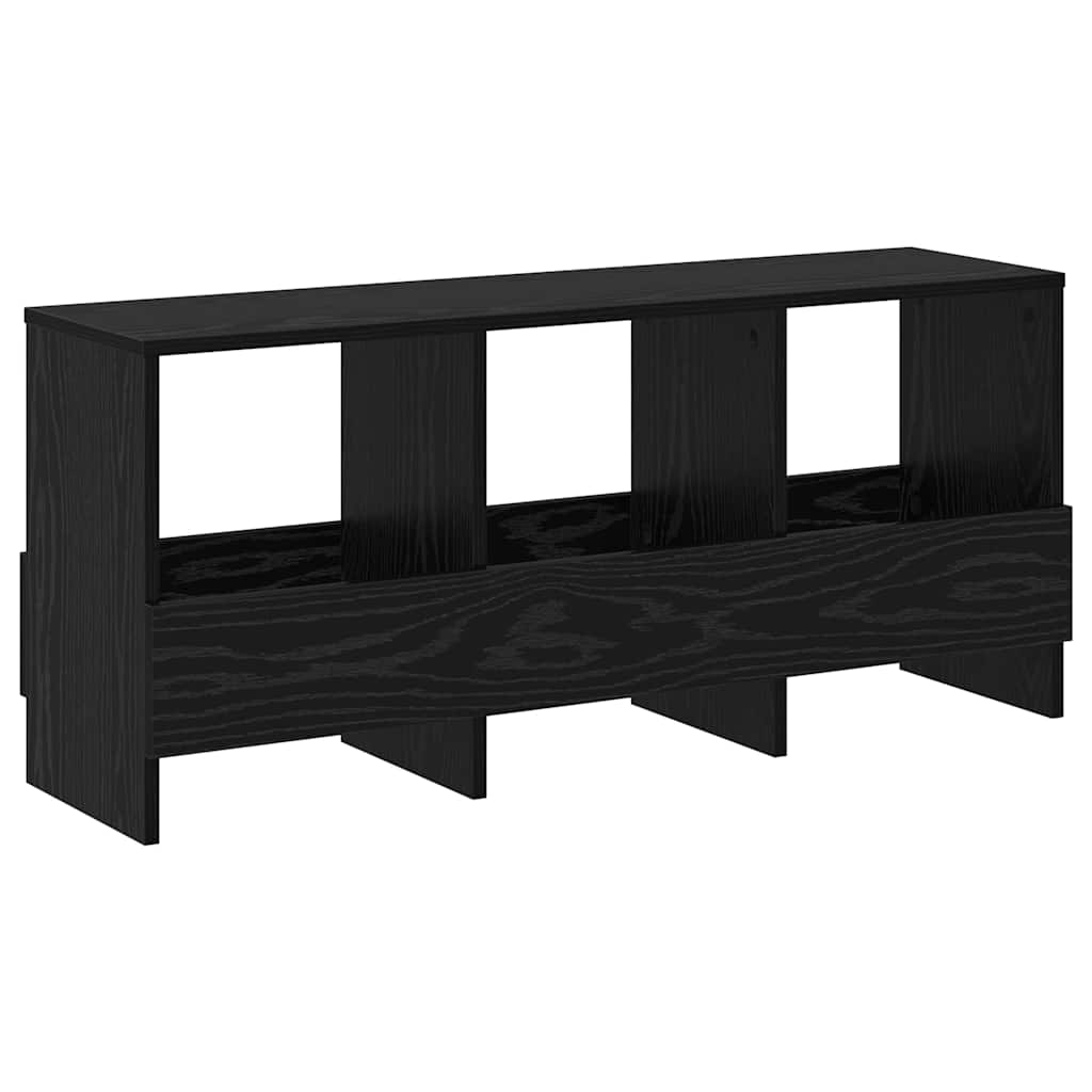 Tijdschrift Rek Zwart Eiken 102 x 30 x 45 cm is nu te koop bij PeponiXL, paradijselijk wonen!