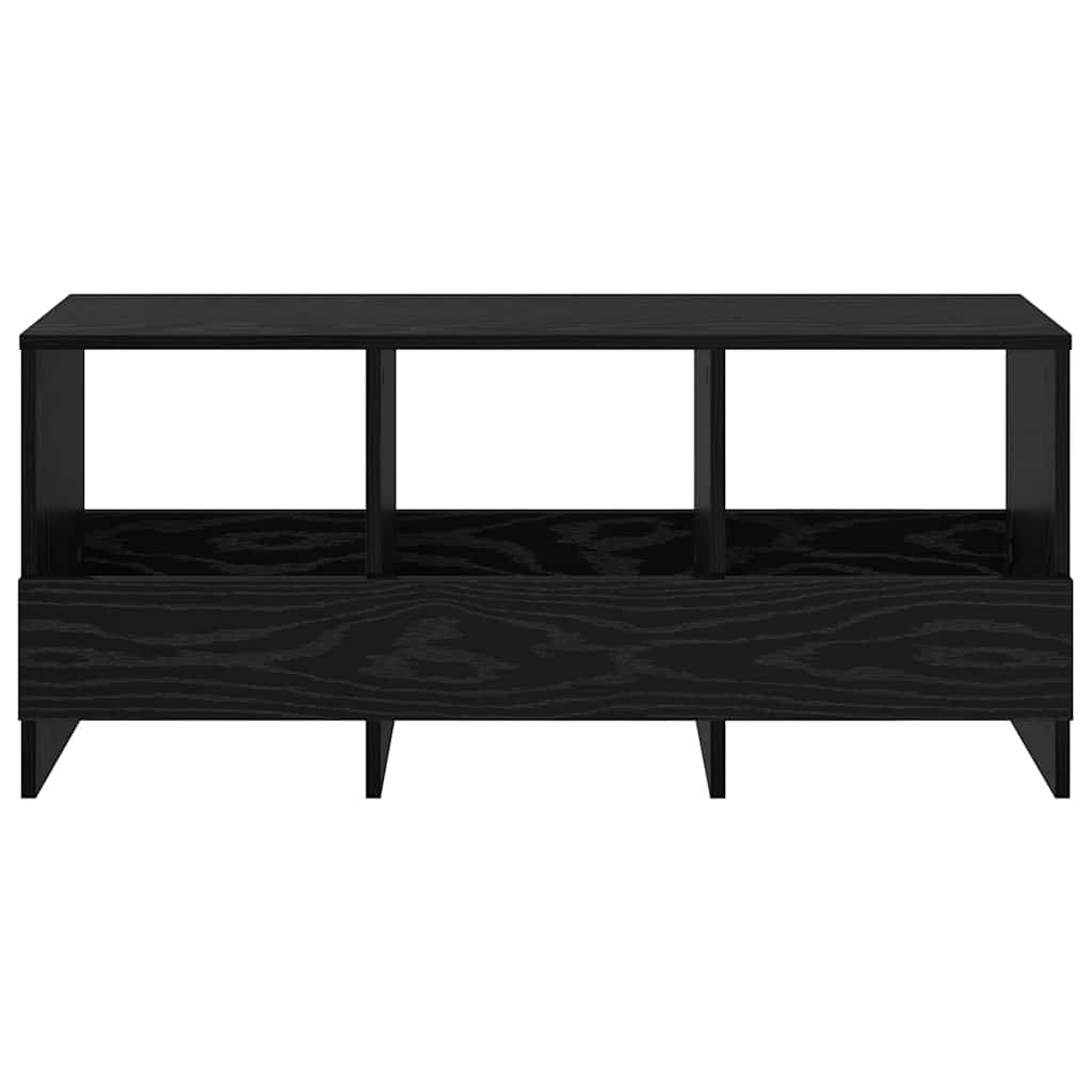 Tijdschrift Rek Zwart Eiken 102 x 30 x 45 cm is nu te koop bij PeponiXL, paradijselijk wonen!