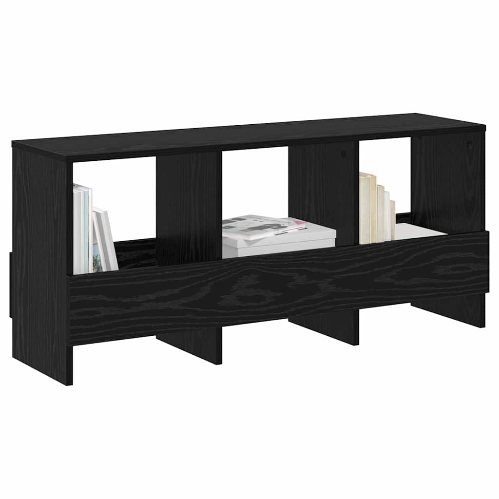 Tijdschrift Rek Zwart Eiken 102 x 30 x 45 cm is nu te koop bij PeponiXL, paradijselijk wonen!
