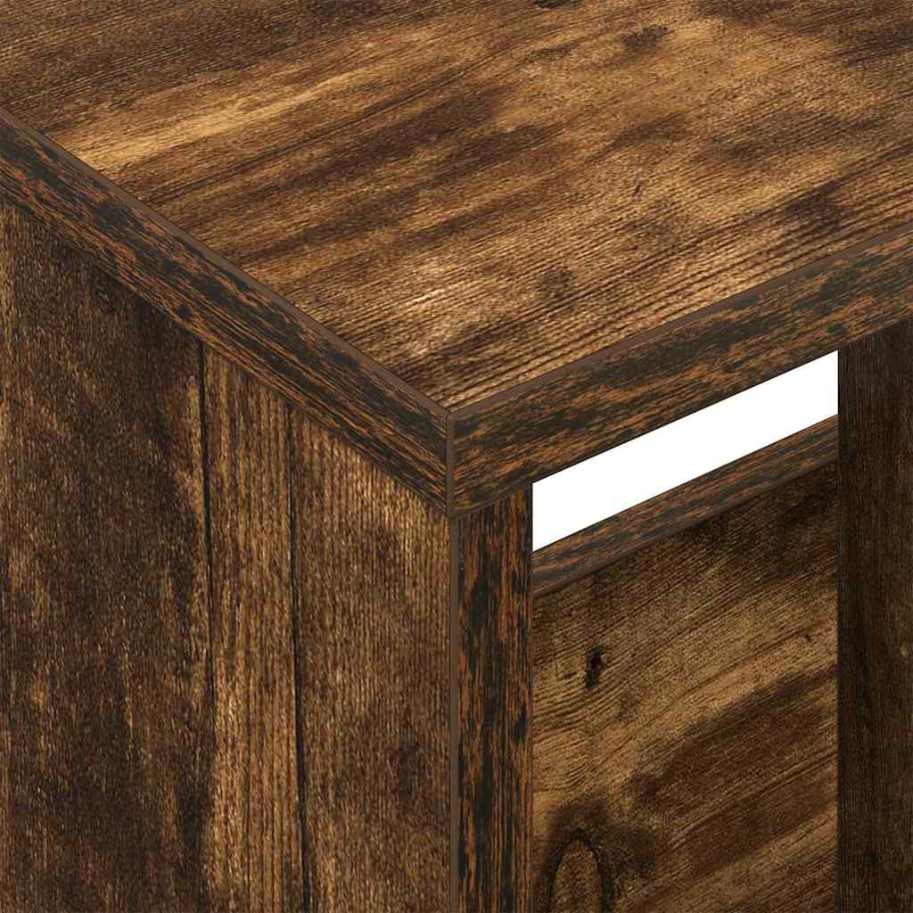 Tijdschrift Rek Gerookt eiken 102 x 30 x 45 cm is nu te koop bij PeponiXL, paradijselijk wonen!
