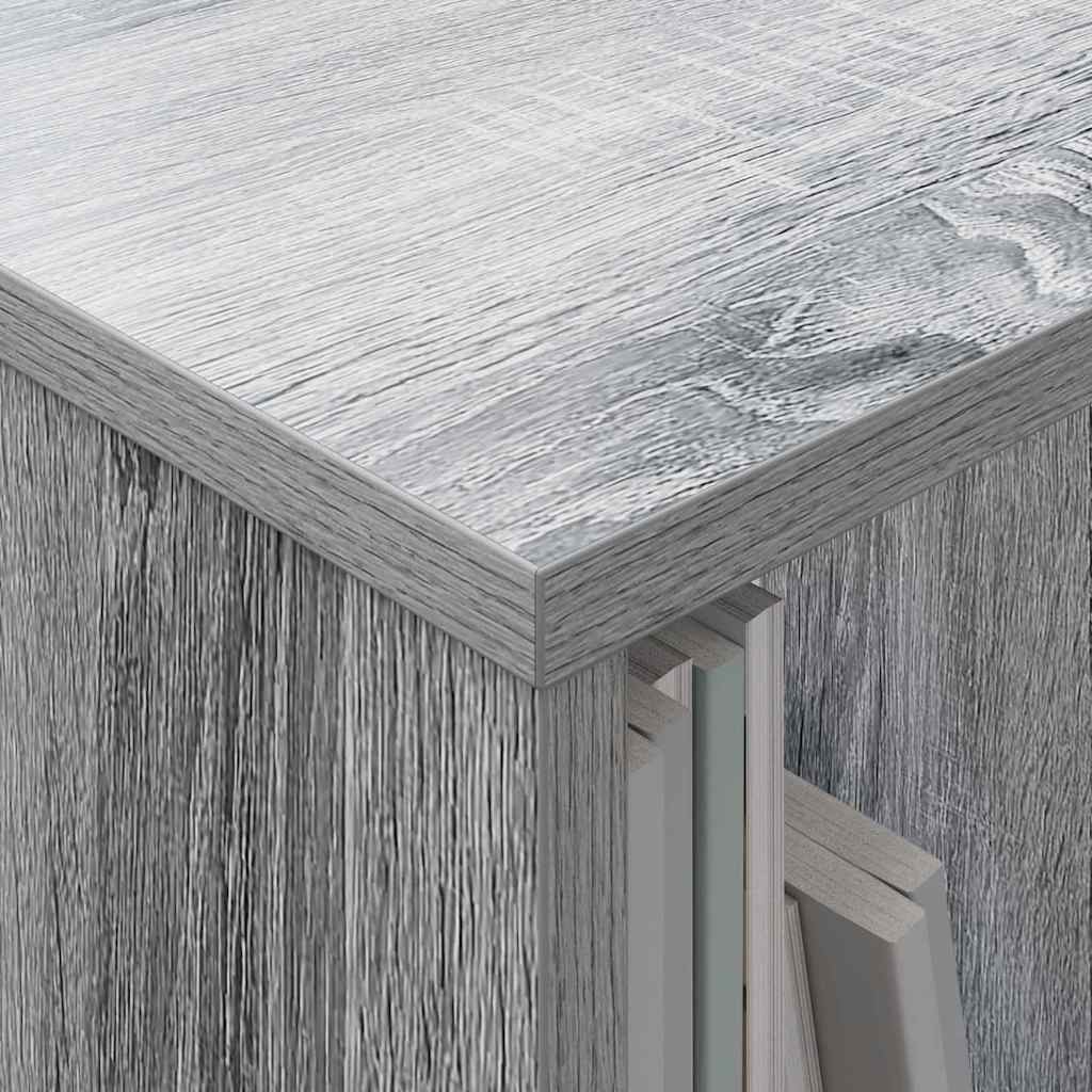 Tijdschrift Rek Grijs Sonoma 102 x 30 x 45 cm is nu te koop bij PeponiXL, paradijselijk wonen!