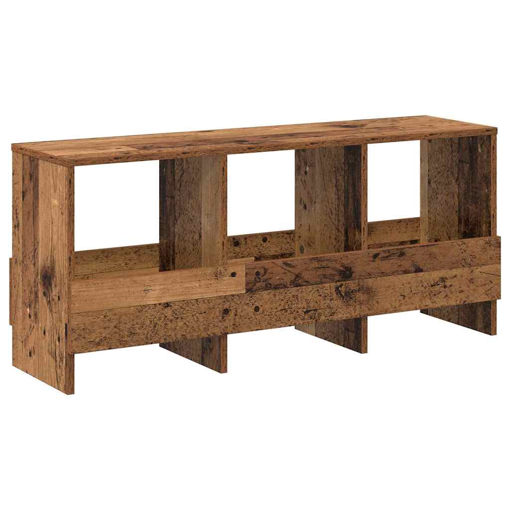 Tijdschrift Rek Oudhout 102 x 30 x 45 cm is nu te koop bij PeponiXL, paradijselijk wonen!