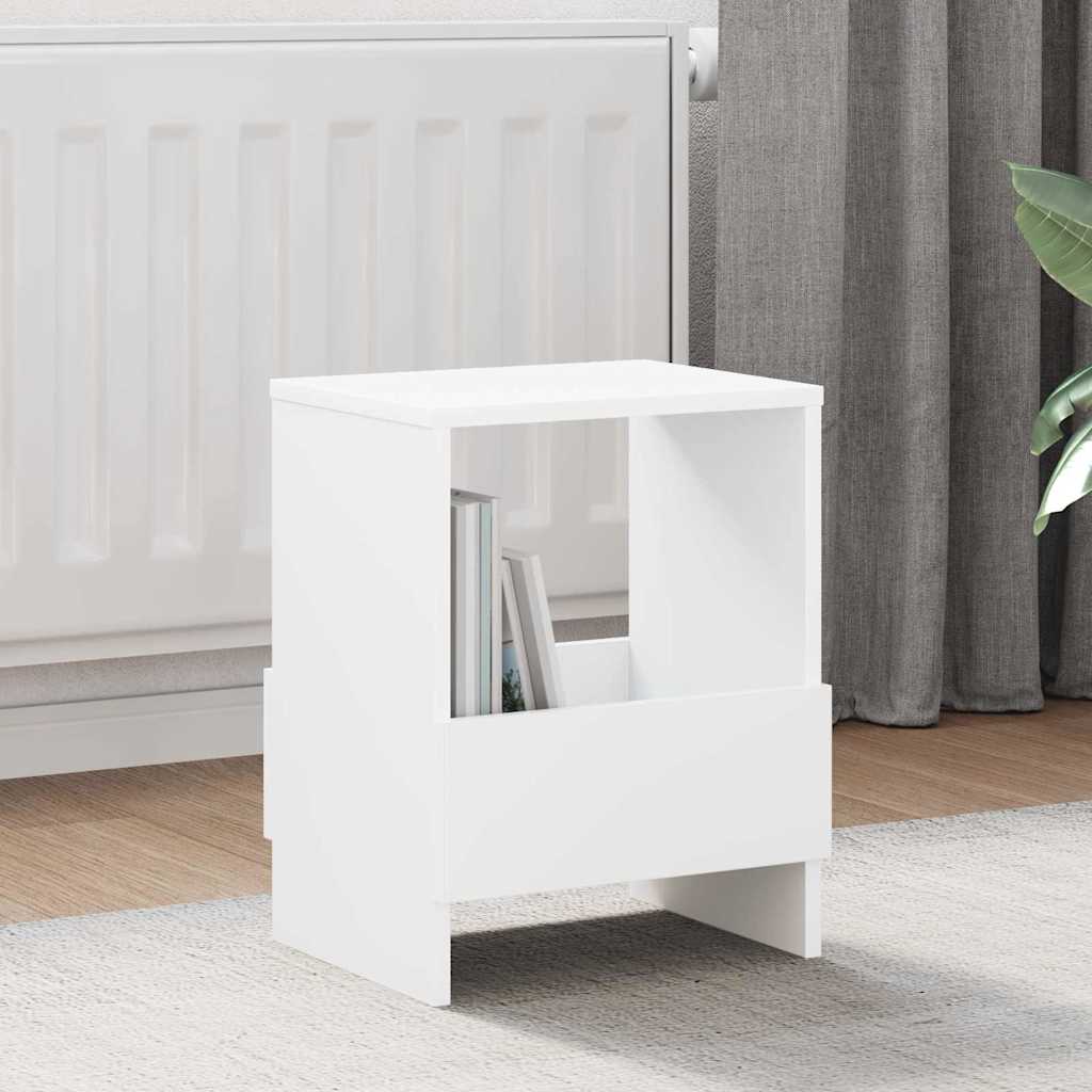 Tijdschrift Rek 2 pcs Wit 35 x 30 x 45 cm is nu te koop bij PeponiXL, paradijselijk wonen!