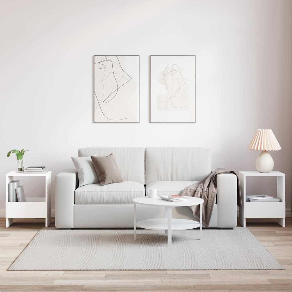 Tijdschrift Rek 2 pcs Wit 35 x 30 x 45 cm is nu te koop bij PeponiXL, paradijselijk wonen!
