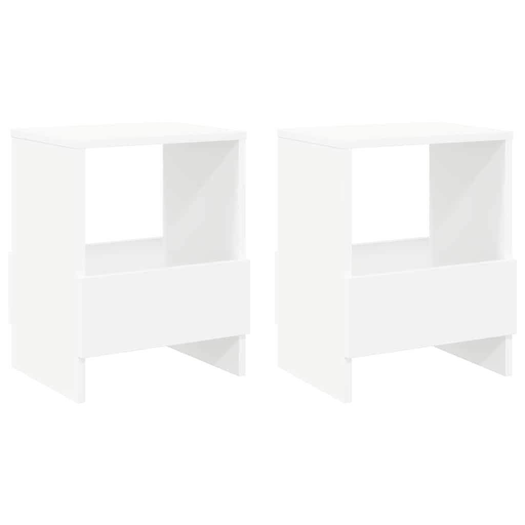 Tijdschrift Rek 2 pcs Wit 35 x 30 x 45 cm is nu te koop bij PeponiXL, paradijselijk wonen!
