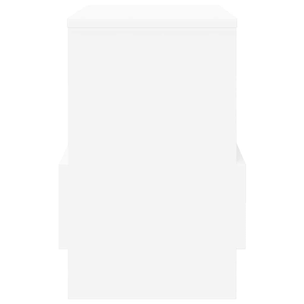 Tijdschrift Rek 2 pcs Wit 35 x 30 x 45 cm is nu te koop bij PeponiXL, paradijselijk wonen!
