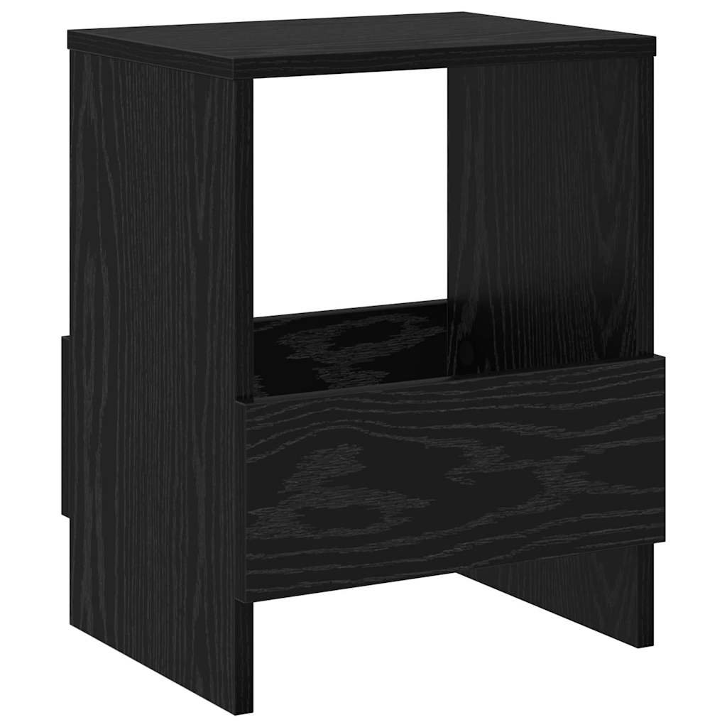 Tijdschrift Rek Zwart Eiken 35 x 30 x 45 cm is nu te koop bij PeponiXL, paradijselijk wonen!