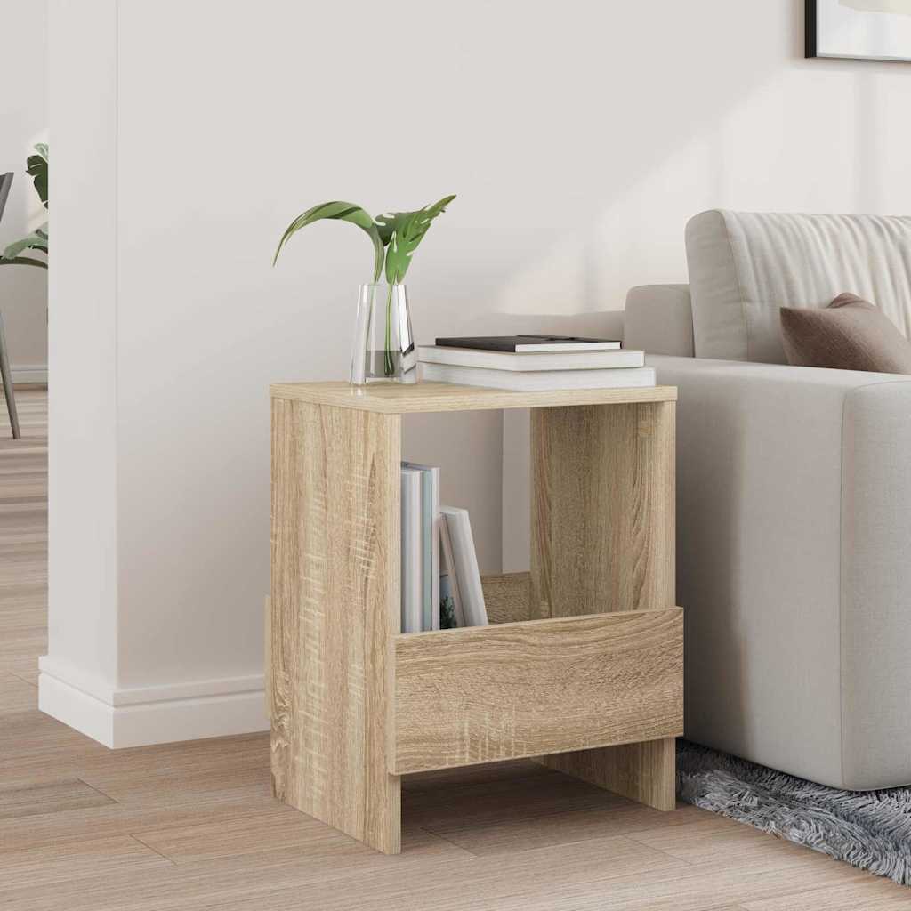 Tijdschrift Rek Sonoma Eiken 35 x 30 x 45 cm is nu te koop bij PeponiXL, paradijselijk wonen!