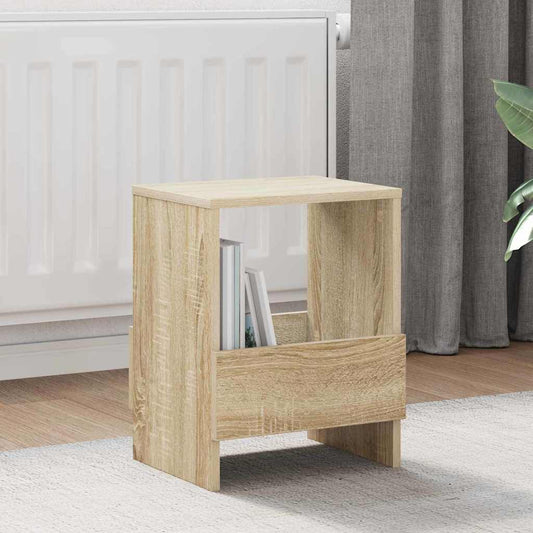 Tijdschrift Rek 2 pcs Sonoma Eiken 35 x 30 x 45 cm is nu te koop bij PeponiXL, paradijselijk wonen!