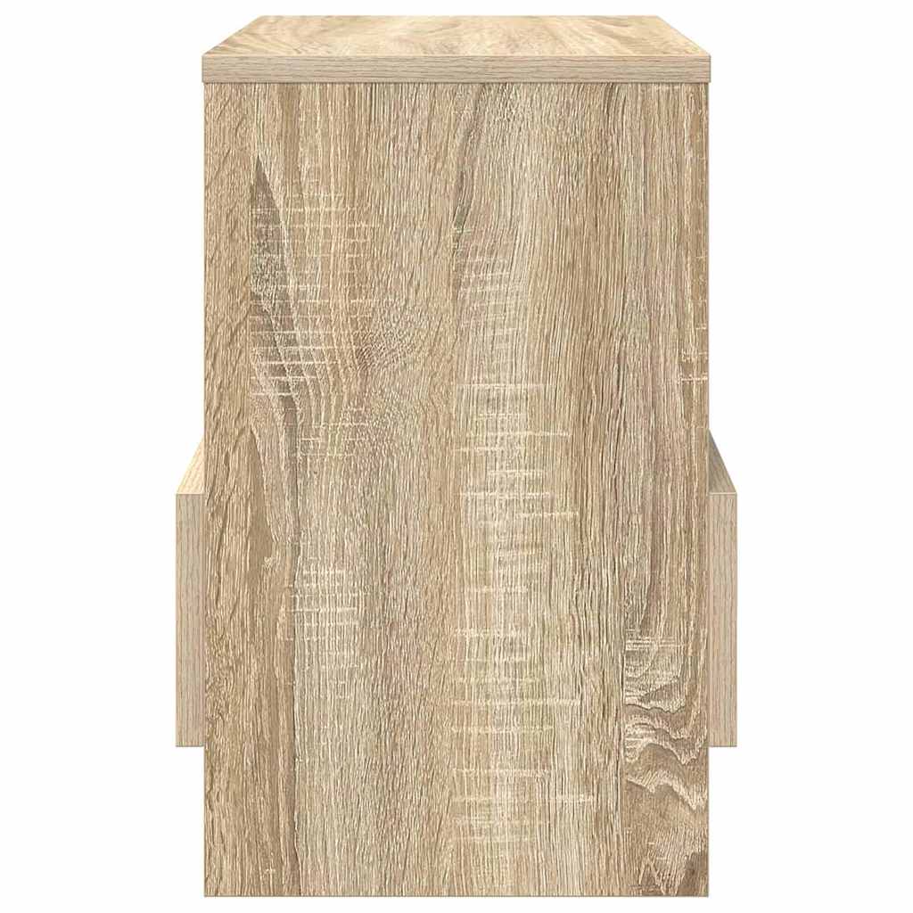 Tijdschrift Rek 2 pcs Sonoma Eiken 35 x 30 x 45 cm is nu te koop bij PeponiXL, paradijselijk wonen!