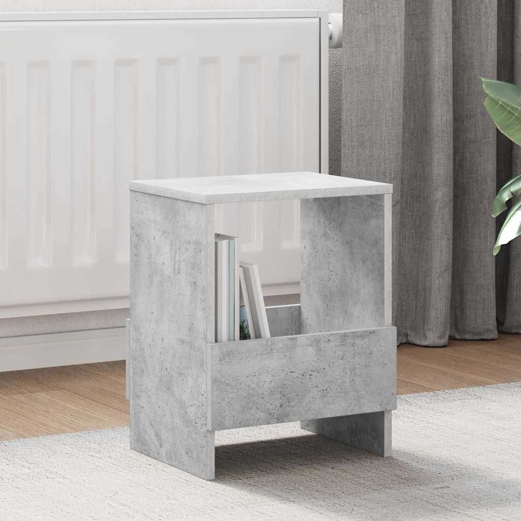 Tijdschrift Rek Beton Grijs 35 x 30 x 45 cm is nu te koop bij PeponiXL, paradijselijk wonen!