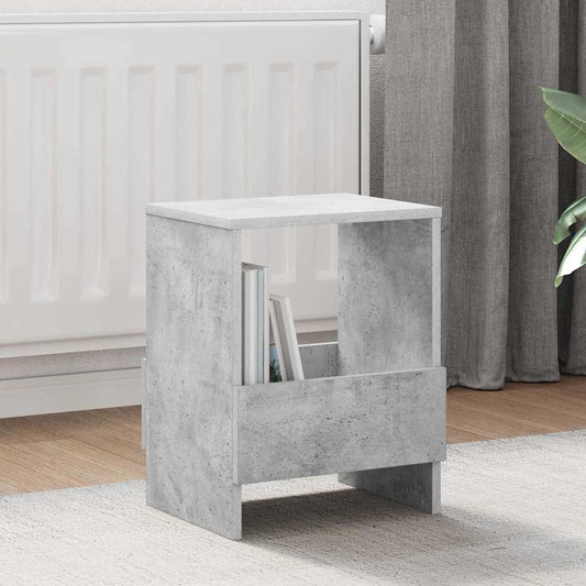 Tijdschrift Rek Beton Grijs 35 x 30 x 45 cm is nu te koop bij PeponiXL, paradijselijk wonen!