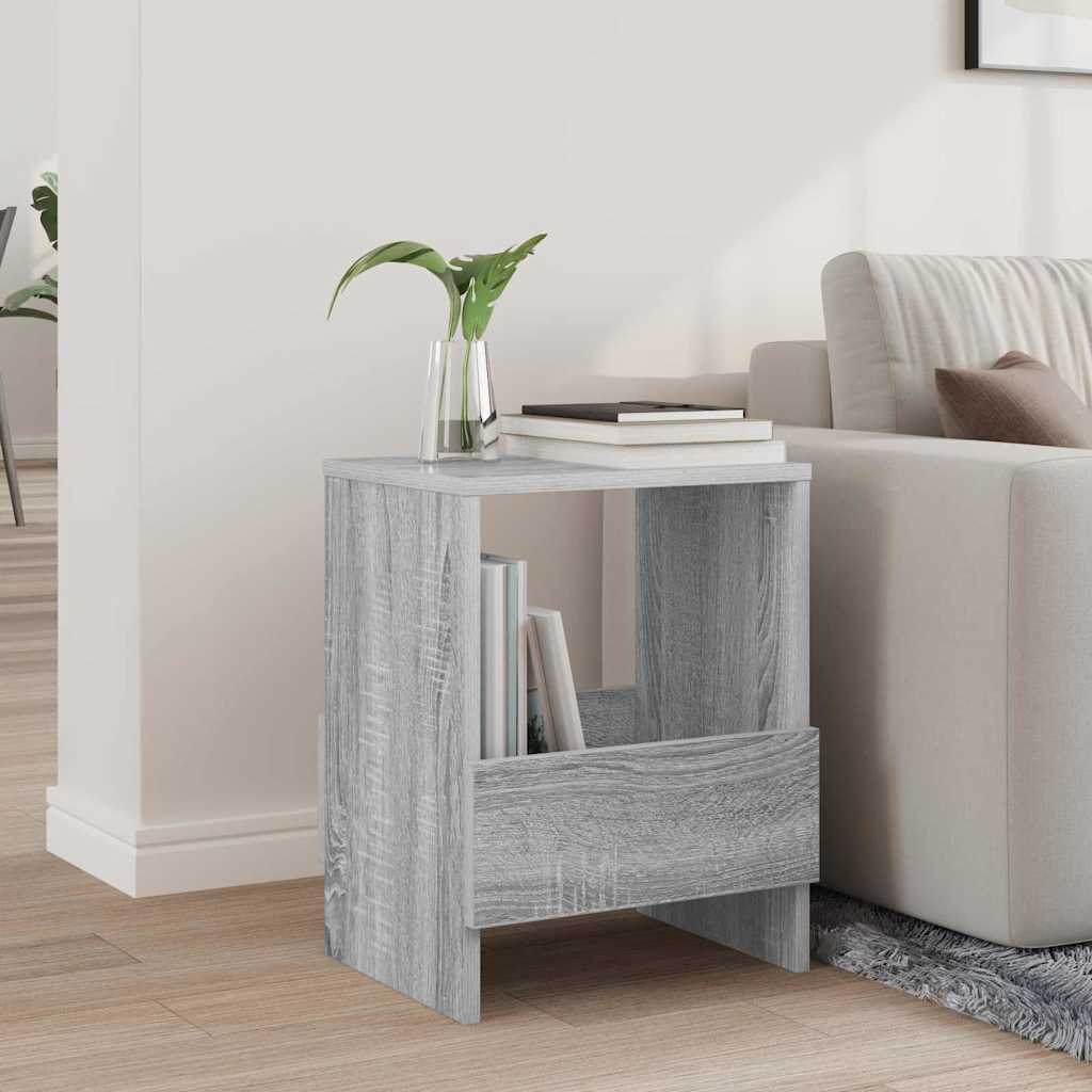 Tijdschrift Rek Grijs Sonoma 35 x 30 x 45 cm is nu te koop bij PeponiXL, paradijselijk wonen!