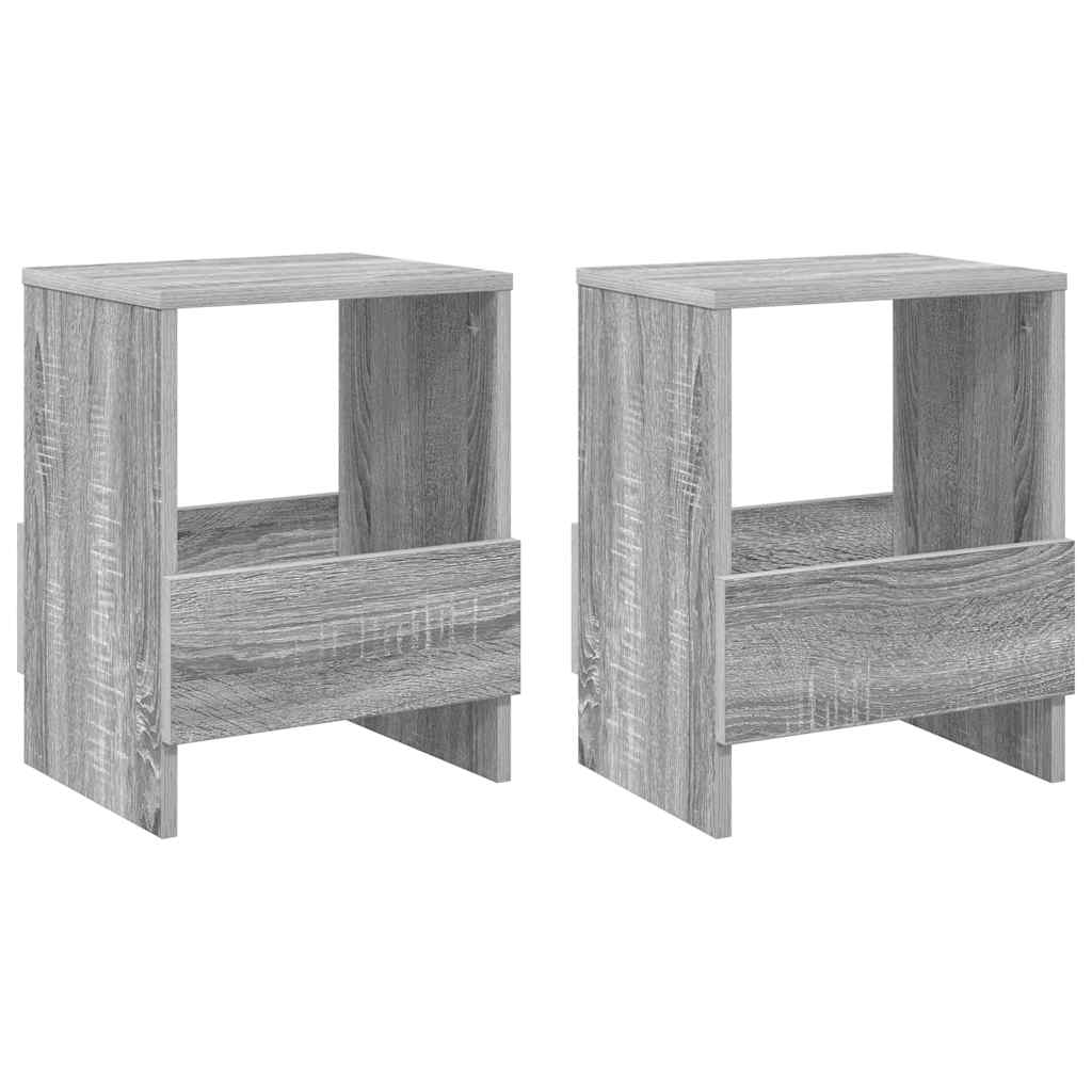 Tijdschrift Rek 2 pcs Grijs Sonoma 35 x 30 x 45 cm is nu te koop bij PeponiXL, paradijselijk wonen!