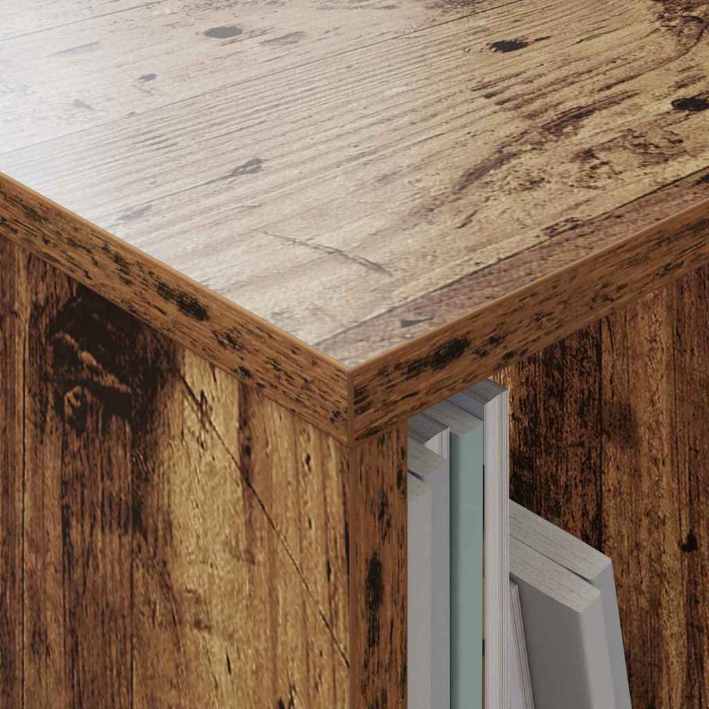 Tijdschrift Rek 2 pcs Oudhout 35 x 30 x 45 cm is nu te koop bij PeponiXL, paradijselijk wonen!