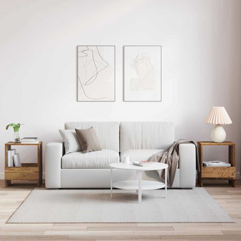 Tijdschrift Rek 2 pcs Oudhout 35 x 30 x 45 cm is nu te koop bij PeponiXL, paradijselijk wonen!