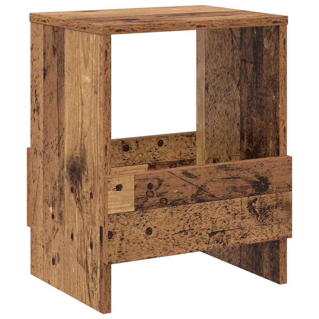 Tijdschrift Rek 2 pcs Oudhout 35 x 30 x 45 cm is nu te koop bij PeponiXL, paradijselijk wonen!