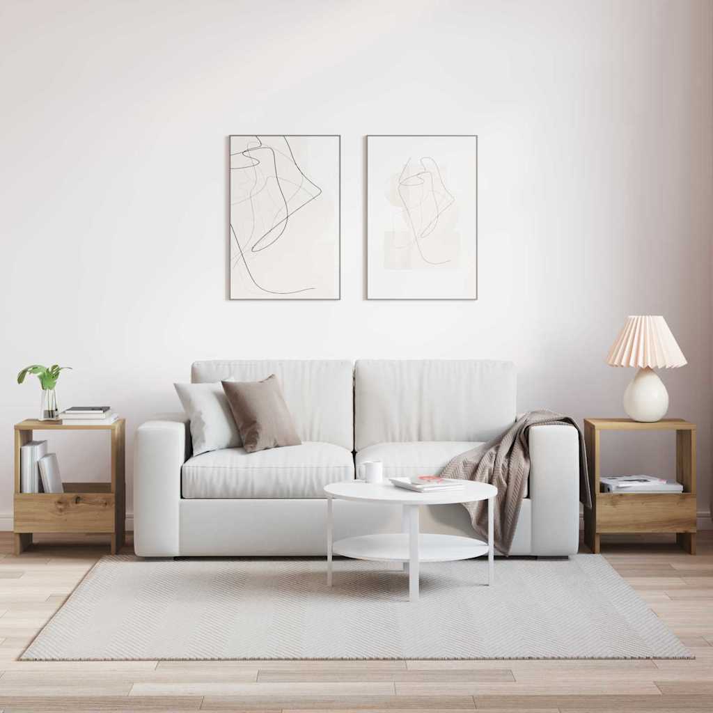 Tijdschrift Rek 2 pcs Artisan Eiken 35 x 30 x 45 cm is nu te koop bij PeponiXL, paradijselijk wonen!