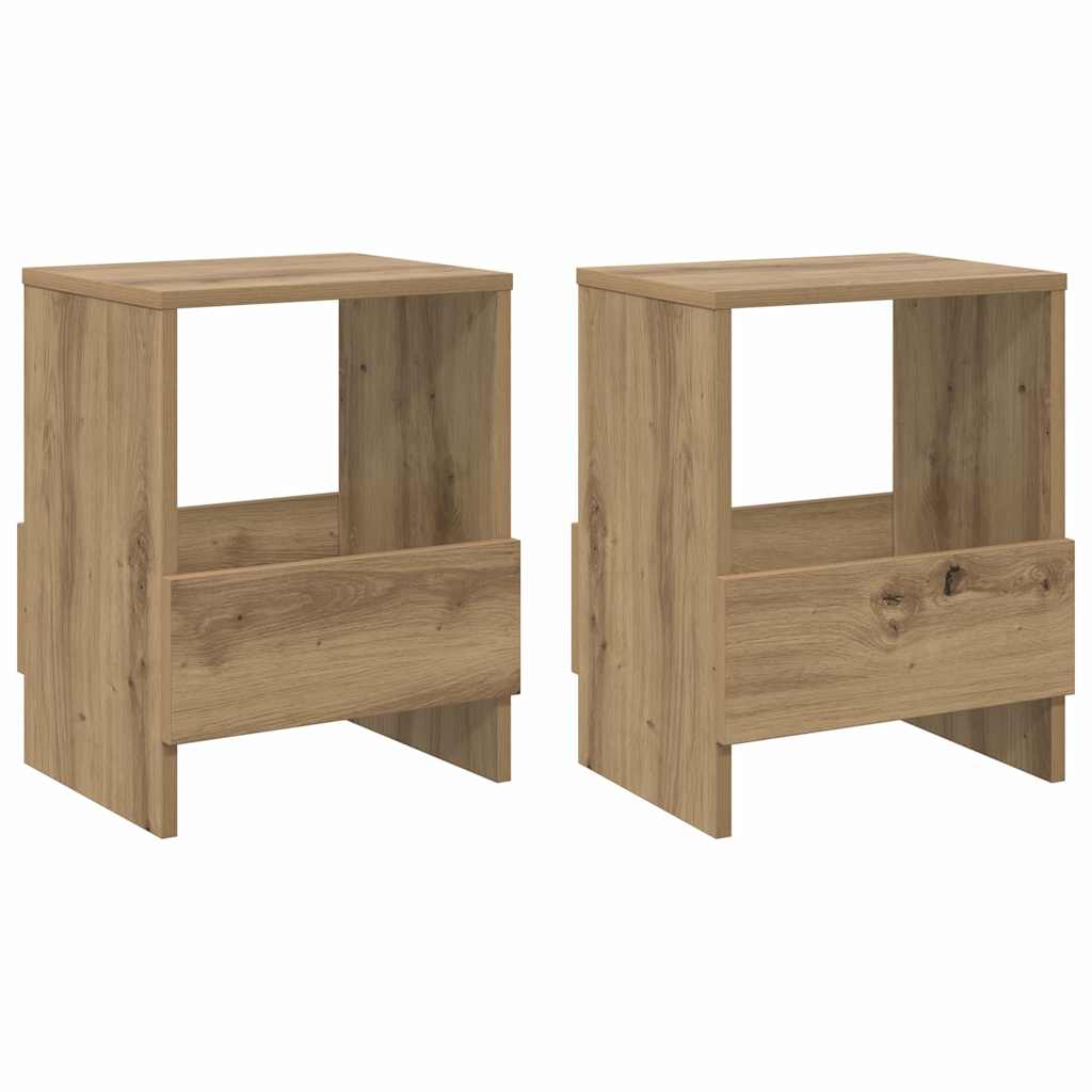 Tijdschrift Rek 2 pcs Artisan Eiken 35 x 30 x 45 cm is nu te koop bij PeponiXL, paradijselijk wonen!