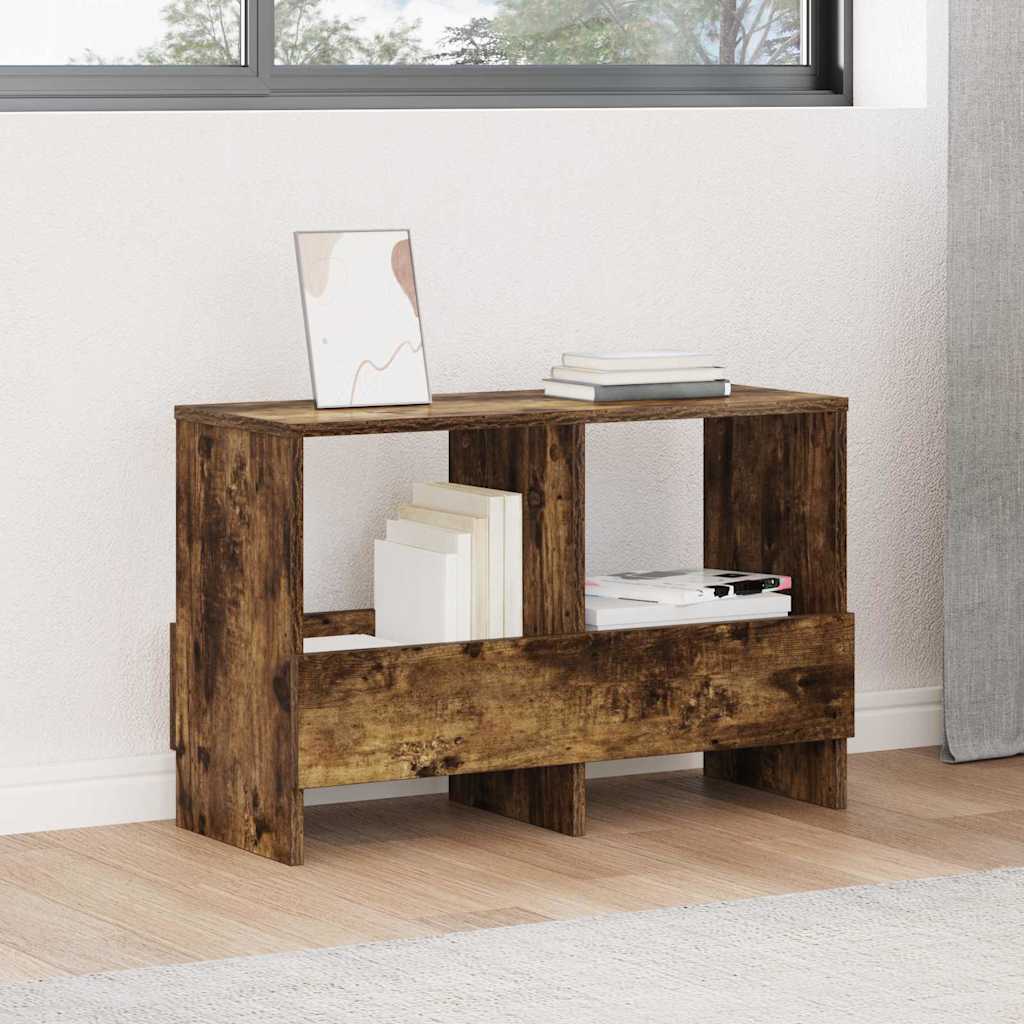 Tijdschrift Rek Gerookt eiken 68,5 x 30 x 45 cm is nu te koop bij PeponiXL, paradijselijk wonen!