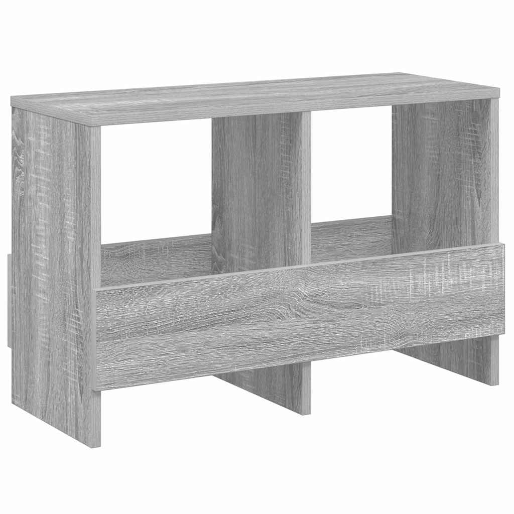 Tijdschrift Rek Grijs Sonoma 68,5 x 30 x 45 cm is nu te koop bij PeponiXL, paradijselijk wonen!