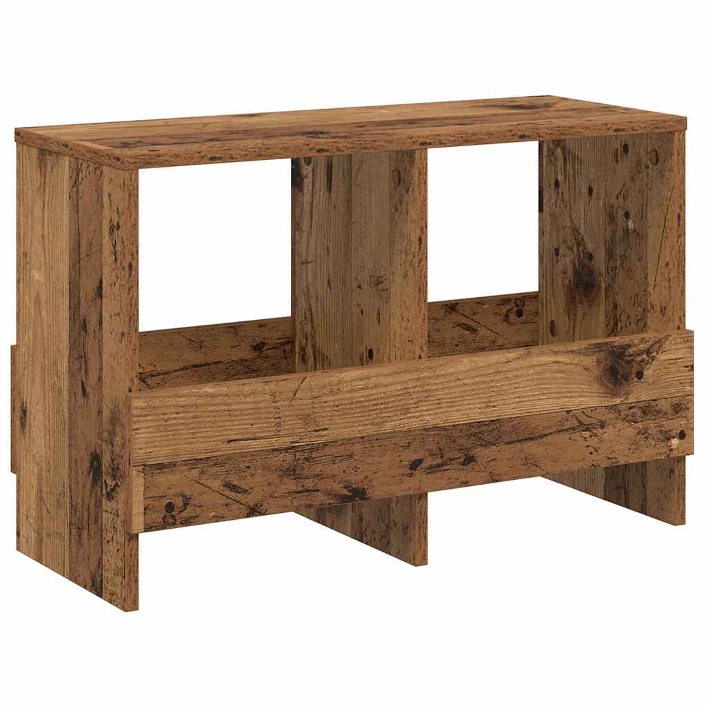 Tijdschrift Rek Oudhout 68,5 x 30 x 45 cm is nu te koop bij PeponiXL, paradijselijk wonen!