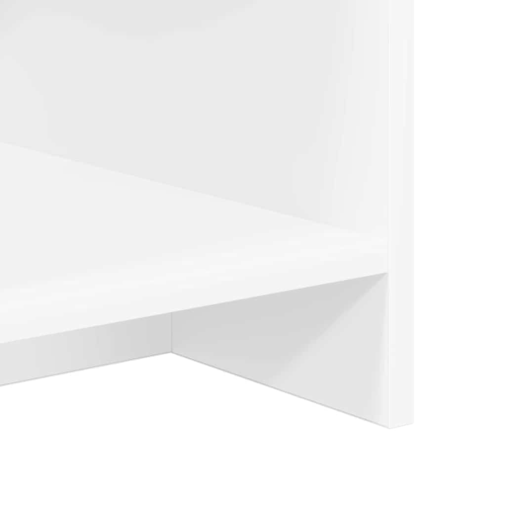 TV-standaard Wit 102 x 35 x 45 cm Bewerkt hout is nu te koop bij PeponiXL, paradijselijk wonen!