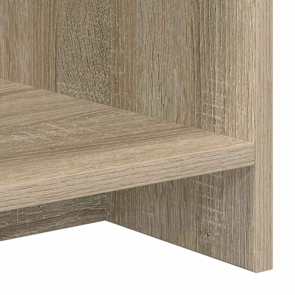 TV-standaard Sonoma Eiken 102 x 35 x 45 cm Bewerkt hout is nu te koop bij PeponiXL, paradijselijk wonen!