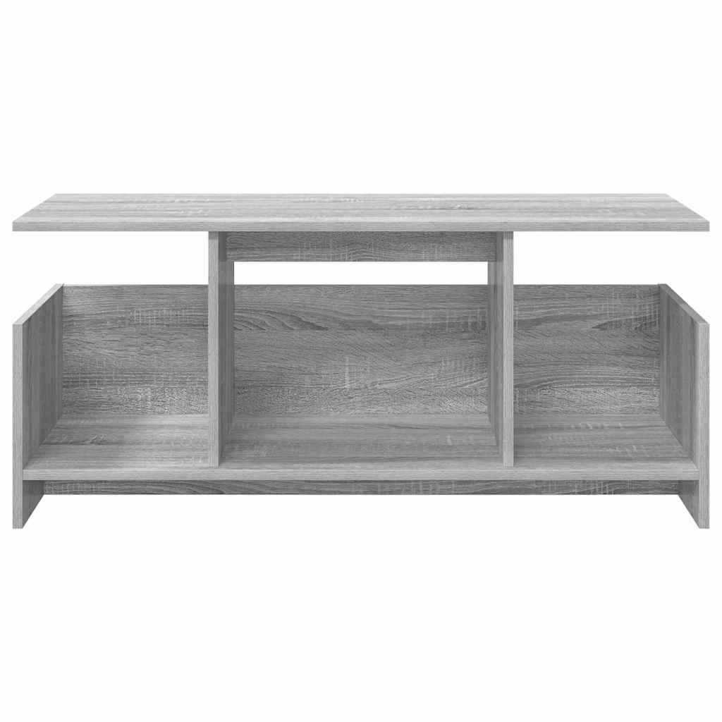 TV-standaard Grijs Sonoma 102 x 35 x 45 cm Bewerkt hout is nu te koop bij PeponiXL, paradijselijk wonen!