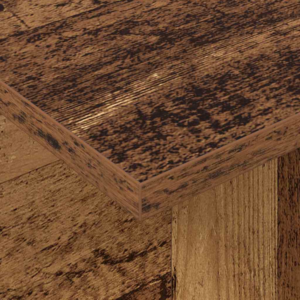 TV-standaard Oudhout 102 x 35 x 45 cm Bewerkt hout is nu te koop bij PeponiXL, paradijselijk wonen!