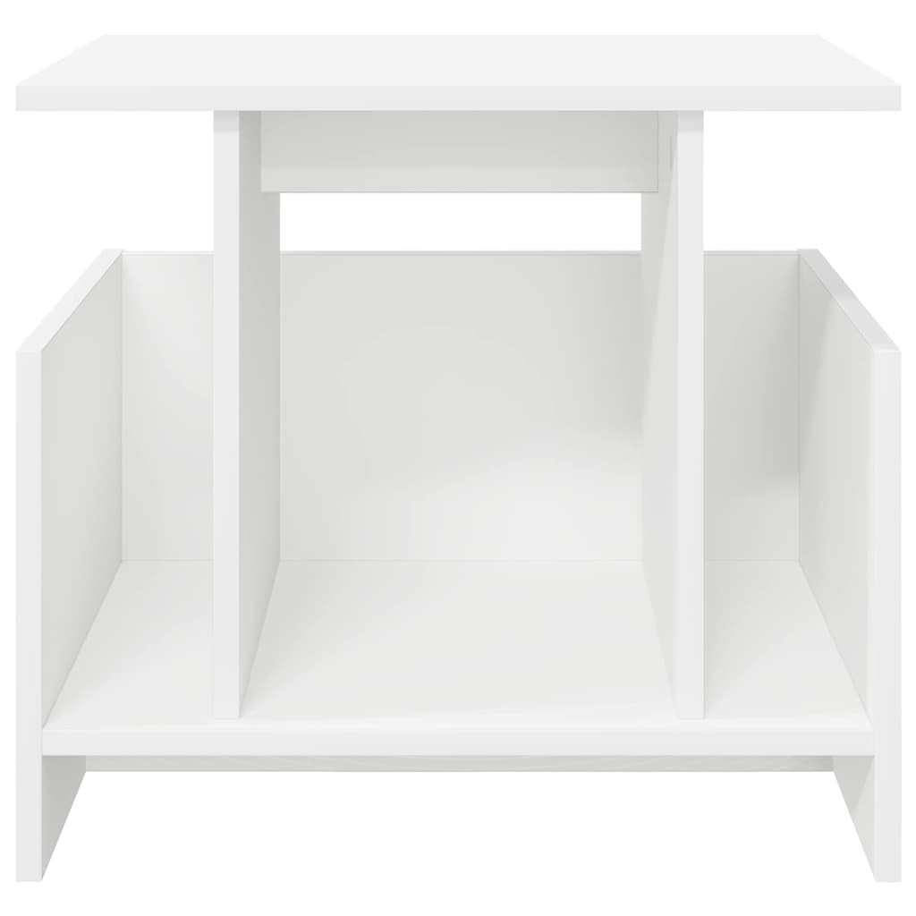 TV-standaard Wit 50 x 35 x 45 cm Bewerkt hout is nu te koop bij PeponiXL, paradijselijk wonen!