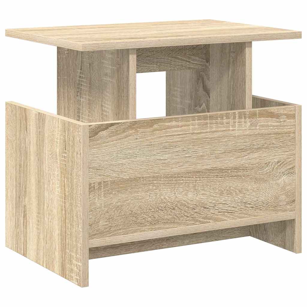 TV-standaard 2 pcs Sonoma Eiken 50 x 35 x 45 cm Bewerkt hout is nu te koop bij PeponiXL, paradijselijk wonen!