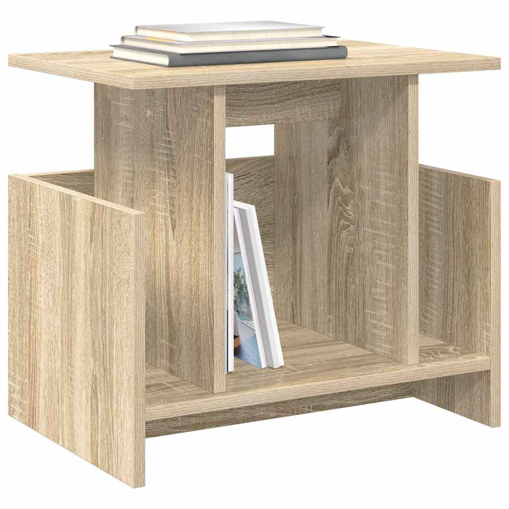 TV-standaard 2 pcs Sonoma Eiken 50 x 35 x 45 cm Bewerkt hout is nu te koop bij PeponiXL, paradijselijk wonen!