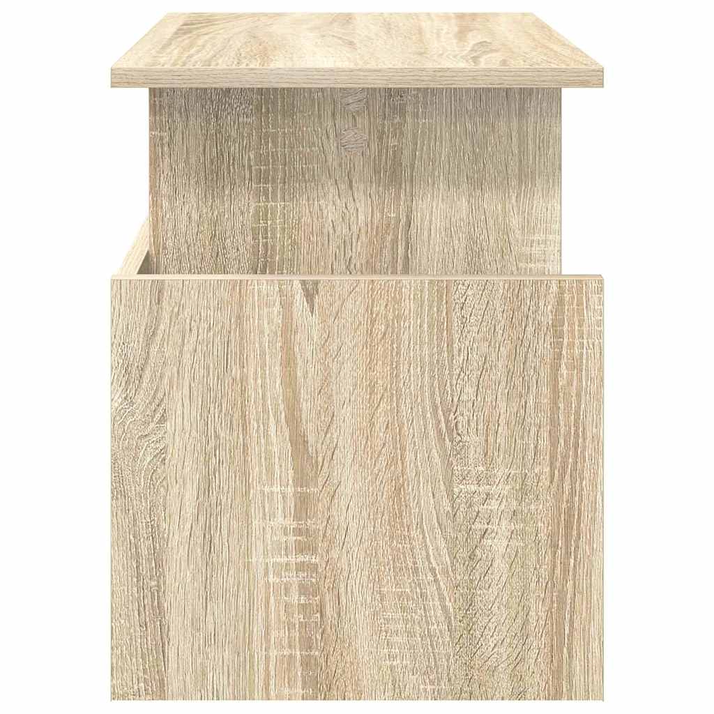 TV-standaard 2 pcs Sonoma Eiken 50 x 35 x 45 cm Bewerkt hout is nu te koop bij PeponiXL, paradijselijk wonen!