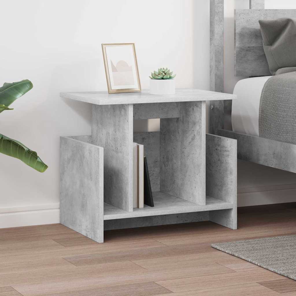 TV-standaard 2 pcs Beton Grijs 50 x 35 x 45 cm Bewerkt hout is nu te koop bij PeponiXL, paradijselijk wonen!